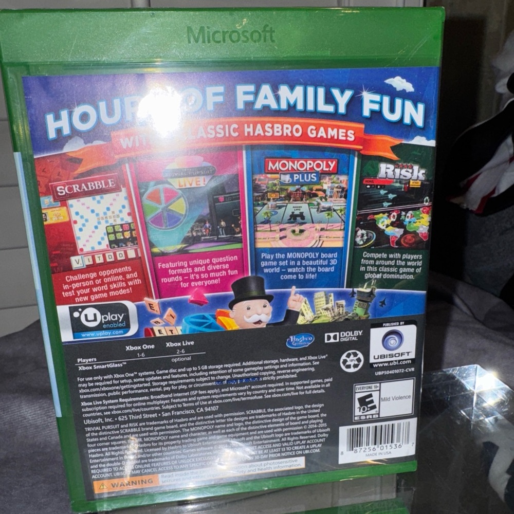 XBox Hasbro Family Fun Pack Games Collection - Picture 2 of 2